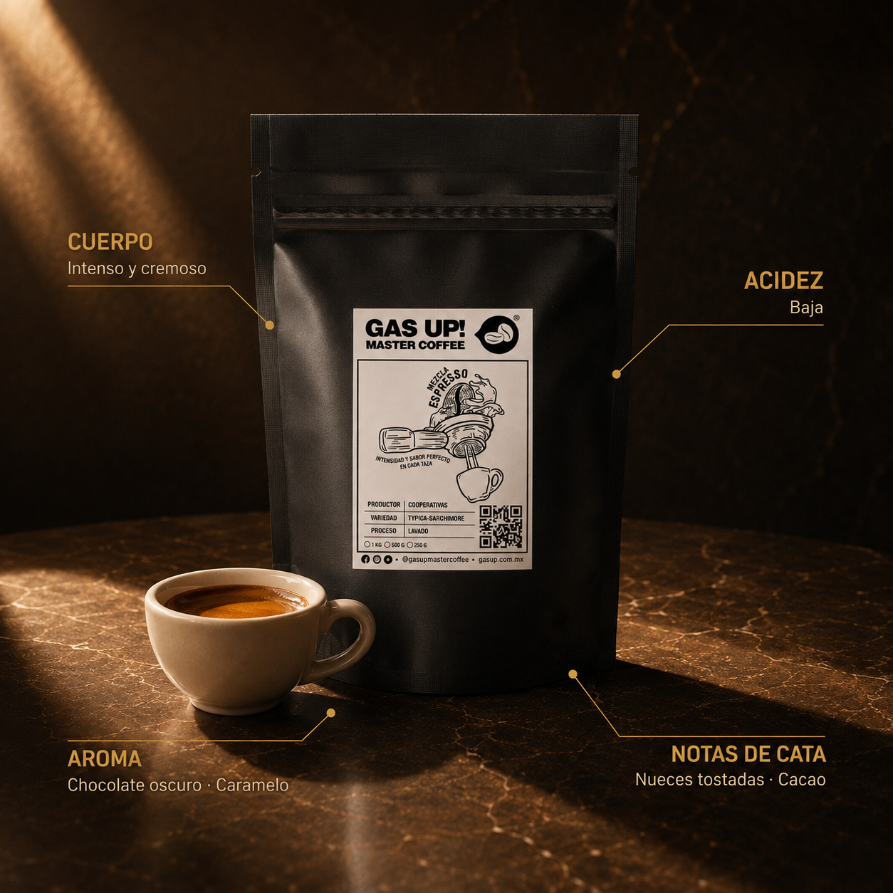 Café para Espresso – Intensidad y Sabor Perfecto en Cada Taza