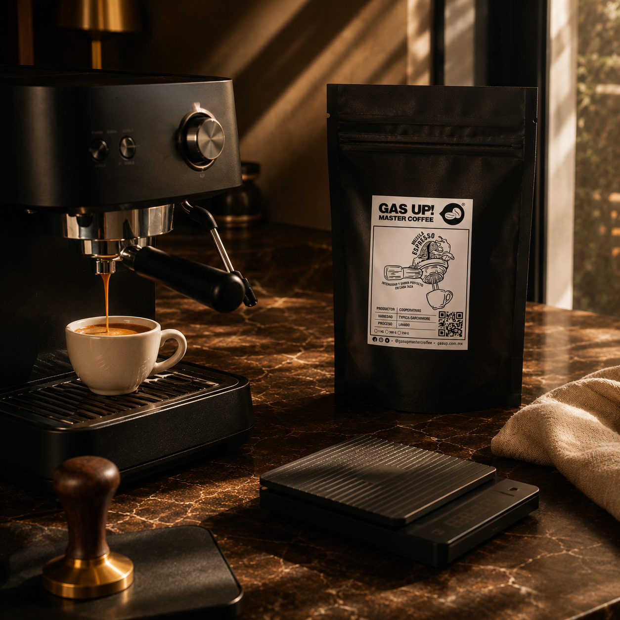 Café para Espresso – Intensidad y Sabor Perfecto en Cada Taza - GAS UP! MASTER COFFEE