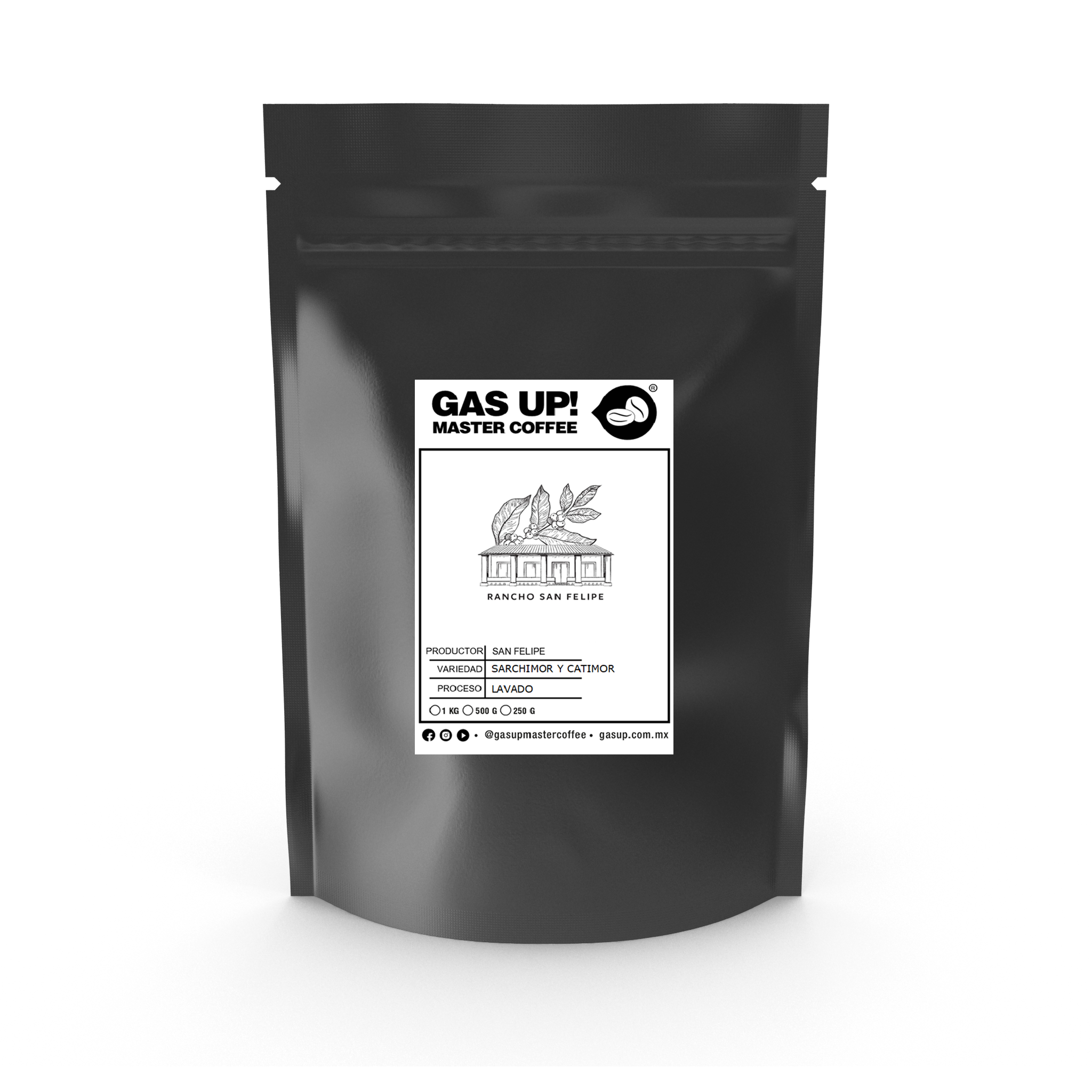 Café Lavado– Rancho San Felipe, Veracruz - GAS UP! MASTER COFFEE