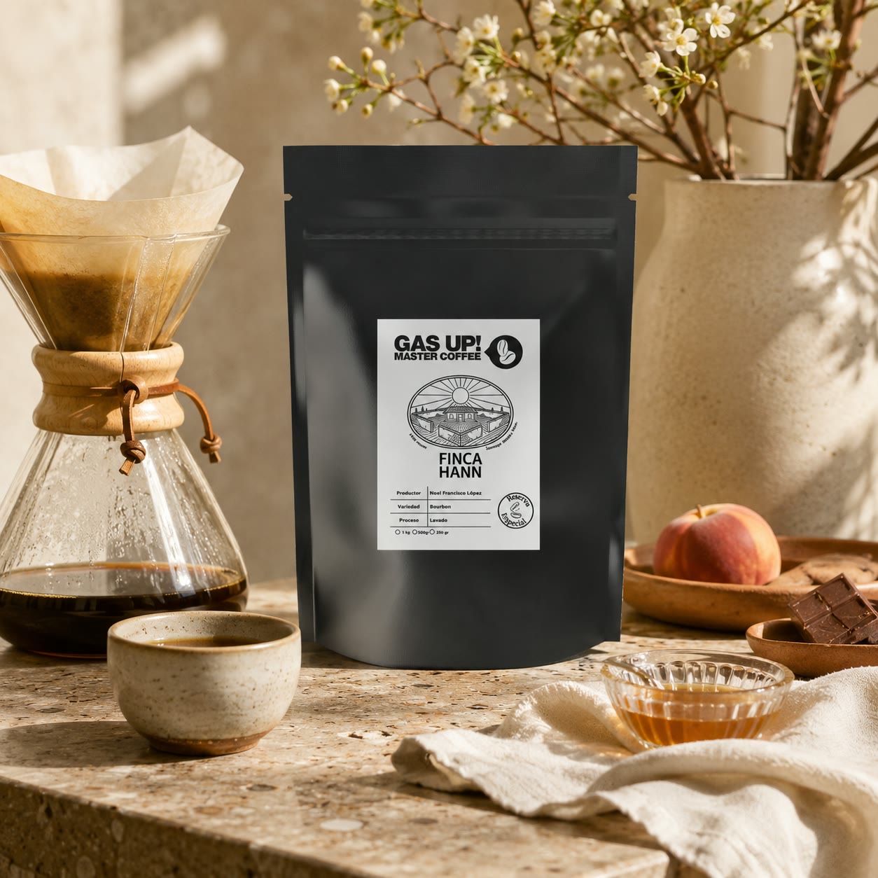 Café Bourbon Lavado – Finca Hann, Sierra Mixe Oaxaca - GAS UP! MASTER COFFEE