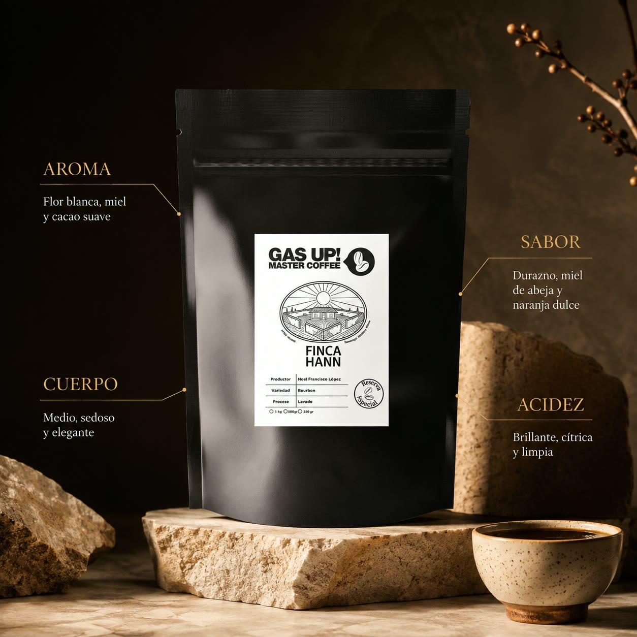 Café Bourbon Lavado – Finca Hann, Sierra Mixe Oaxaca