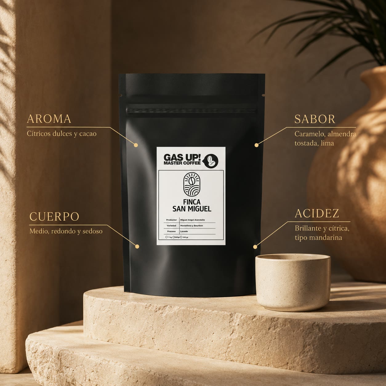 Café Lavado – Finca San Miguel, Veracruz - GAS UP! MASTER COFFEE