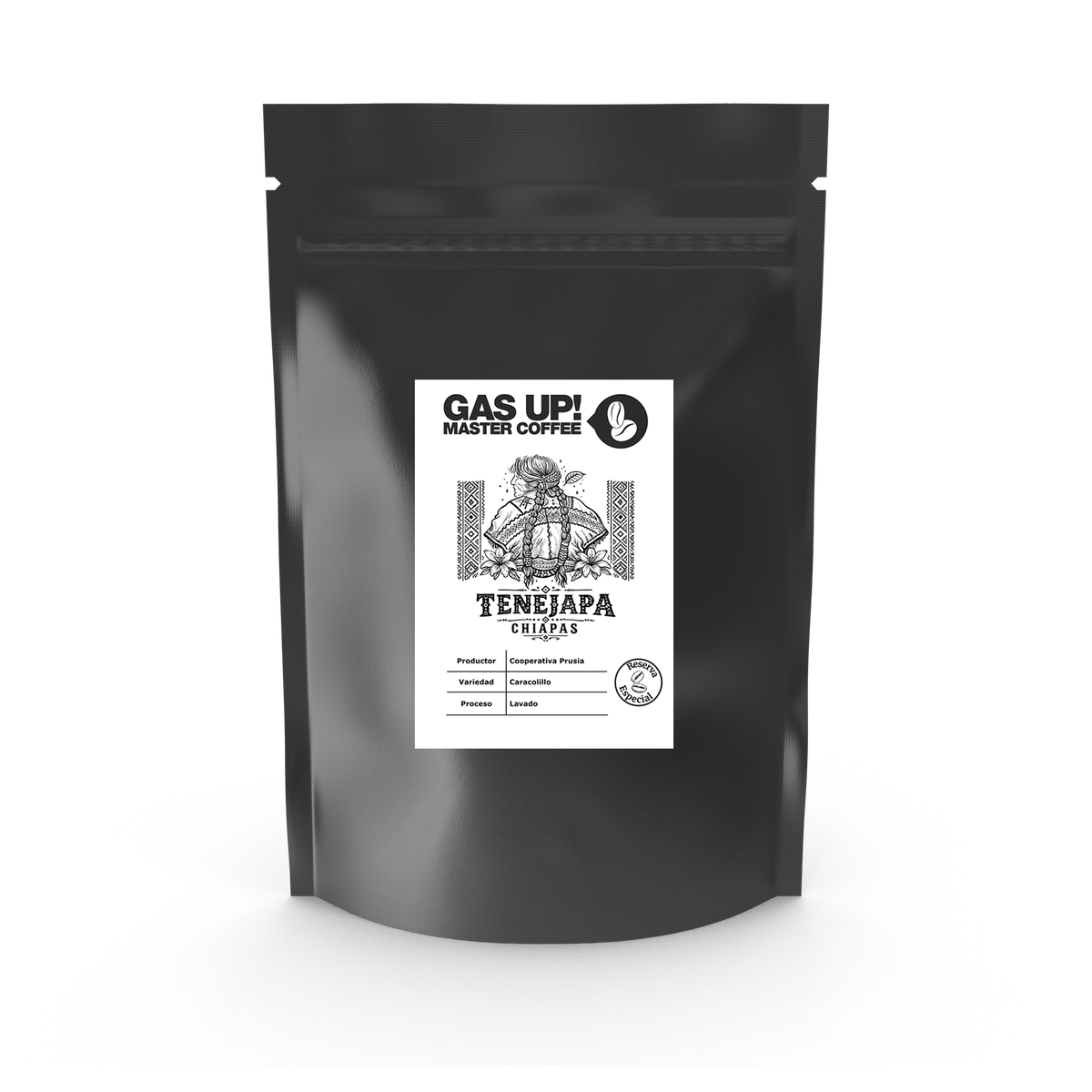 Caracol de Chiapas Edición Especial - Proceso Lavado - GAS UP! MASTER COFFEE