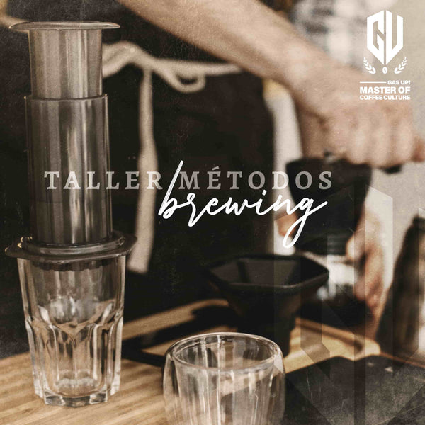CURSO MÉTODOS DE EXTRACCIÓN DE CAFÉ - GAS UP! MASTER COFFEE