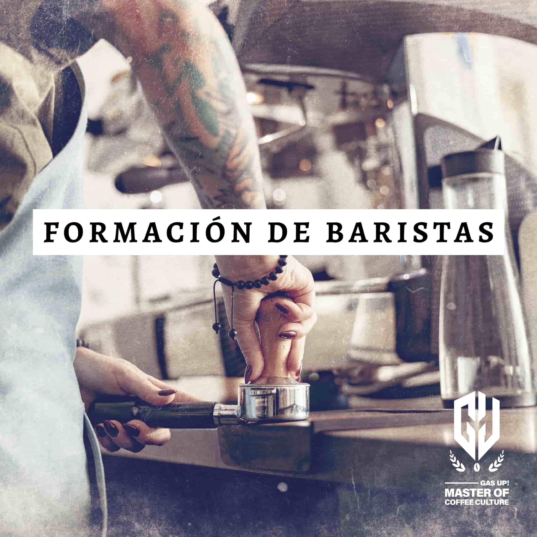 CURSO PARA BARISTAS - GAS UP! MASTER COFFEE